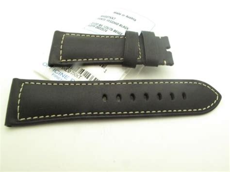 Panerai Black Calf Strap 27mm by 22mm OEM New 